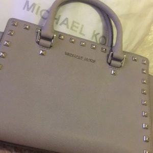 Mk purse with studs